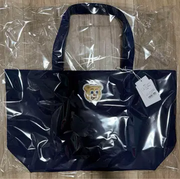 러브러리 페이 올드 테디 와펜 토트백 대 네이비