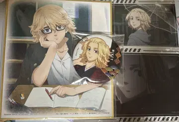 도쿄 리벤저스 사노 만지로 브로마이드 캔뱃지 색지