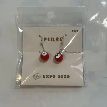 오사카 간사이 만박 EXPO2025 한정판 미야쿠미야쿠 코미야쿠 귀걸이