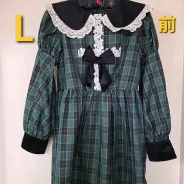 [ 시마무라 ] 아이노 에리 샬롯의 수요일 원피스 그린 L 사이즈