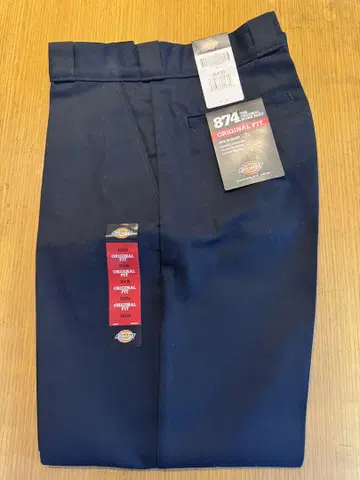 Dickies 874 워크 팬츠 36X30 다크 네이비