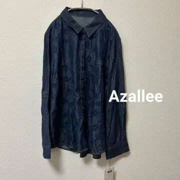 새상품 Azallee 아리에스 코튼 긴팔 셔츠