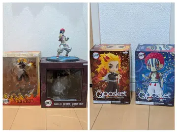 귀멸의 칼날 ANIPLEX 스케일 피규어 아카자 렌고쿠 쿄쥬로 세트