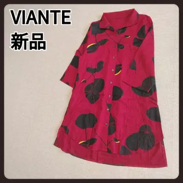 VIANTE 린넨 혼방 셔츠 원피스 새상품