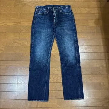 FULL COUNT 다크 블루 스트레이트 데님 W:32 L:32