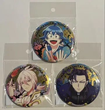 마계의 전당! 이루마군 BIG 메탈릭 캔뱃지 이루마 아모데우스 카루에고