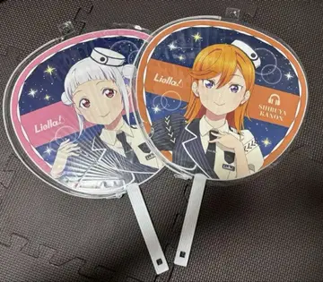 시부야 카논 아라시 치사토 5thLive 응원 부채