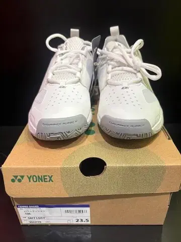 YONEX SHT106Y 테니스화 화이트 23.5cm