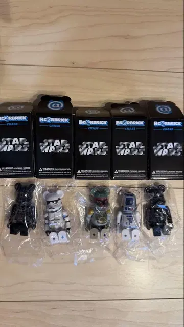 BE@RBRICK CHASE 스타 워즈 5체 세트