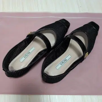 herlipto Mary Jane Mesh Flats