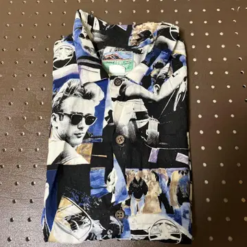 Deadstock 제임스 딘 x 레인 스푸너 하와이안 셔츠 XL