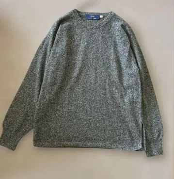 [ 새상품급 ] GOBI 몽골 캐시미어 긴팔 크루넥 스웨터 M 그레이