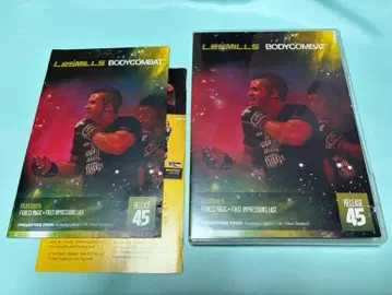 LesMills BODYCOMBAT 45 DVD CD