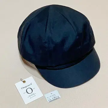 [ 새상품 ] 소두 모자 Chapeau d'O 헌팅 캡 블랙 샤포도오