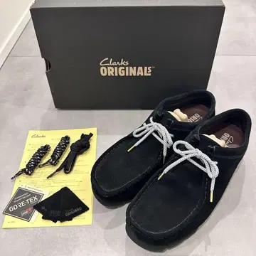 Clarks Wallabee GTX (GETABACO 교체 끈 포함)
