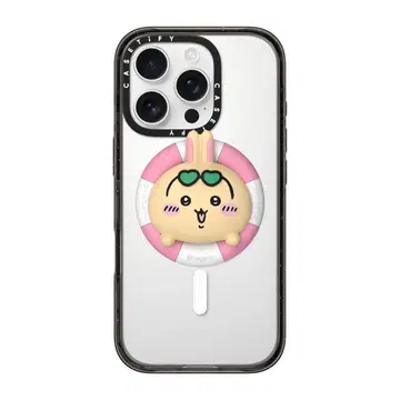 새상품 치이카와 CASETIFY 토끼 물놀이 튜브 콜렉터블 그립 스탠드