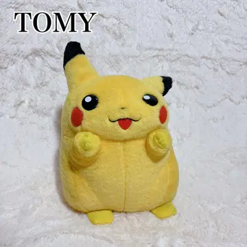 당시물 TOMY 포켓몬 말하는 피카츄 2 봉제 인형 레트로 레어