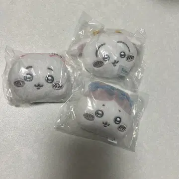 치이카와 (먼작귀) 거울 마스코트 리본 가챠가챠 3개 세트