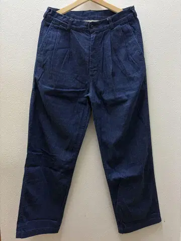 orSlow 2턱 데님 워크 트라우저