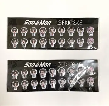 SnowMan SERIOUS 특전 스노푸쿠 씰 x2