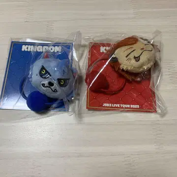 폼폼 캐릭터 머리끈/이마이치 류지와 토사카 히로오미
