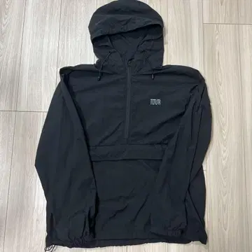TUUR 블랙 나일론 풀오버