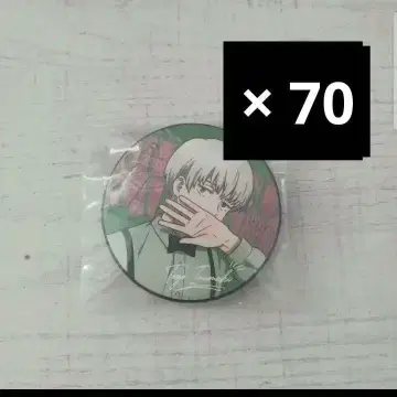 이누마키 토게 캔뱃지 이타백