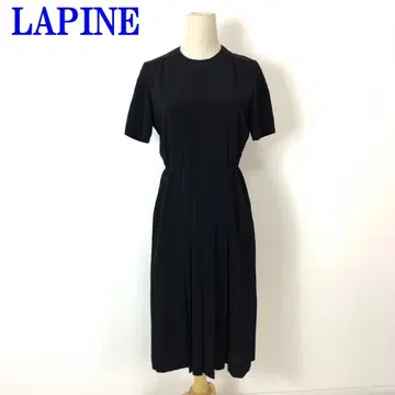 LAPINE 라피네 반팔 원피스 블랙 트리아세테이트 11 C2908