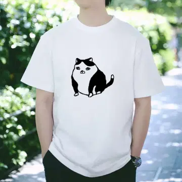 SUZURI 그 고양이 한가운데 스탠다드 T셔츠