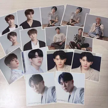 SEVENTEEN 응모 카드 세트