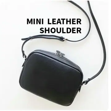ineedmoreshoes 천연 가죽 미니 숄더백 숄더백 라쿠텐