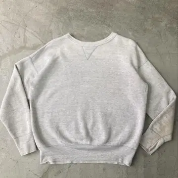 50s 빈티지 맨투맨 앞V 빅사이즈 무지 XL 빈스웨