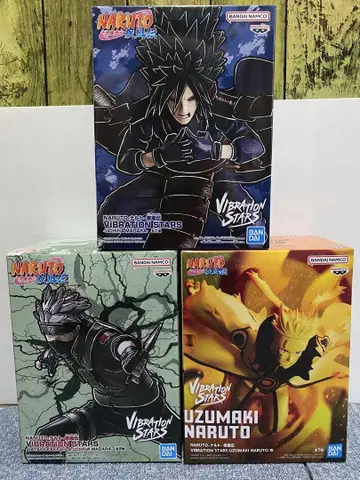 NARUTO 돌풍전 VIBRATION STARS 피규어 3체 세트