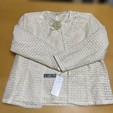 앙상블 크림색 자수 11호