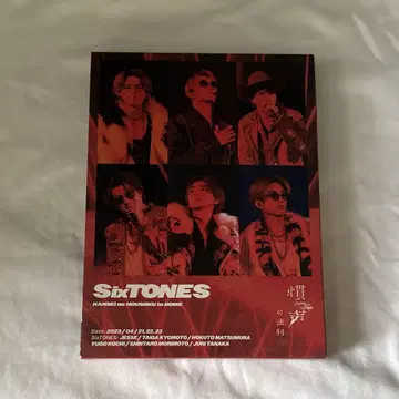 SixTONES 관성의 법칙 Blu-ray