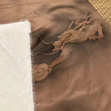 순수 실크 용 깃털 안감 세탁물