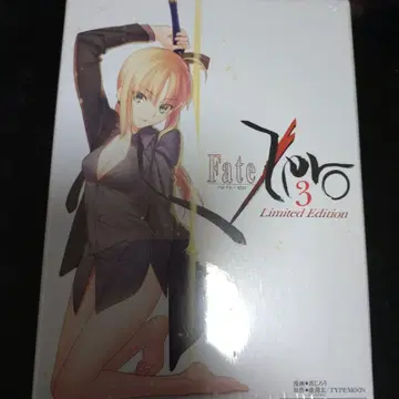 Fate/Zero 3권 Limited Edition 세이버 피규어