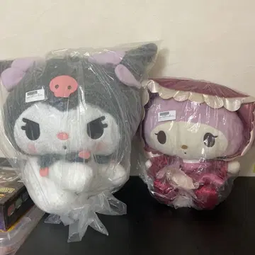 쿠로미와 마이멜로디 디자인의 봉제 인형