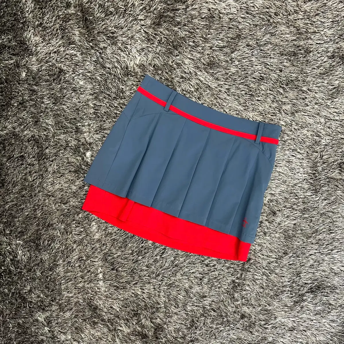 munsingwear ゴルフスカート MUNSING WEAR マンシングウェア 異素材切替 ストレッチ タック入り