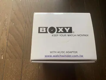 BOXY 시계 와인더 AC/DC 어댑터 포함 새상품