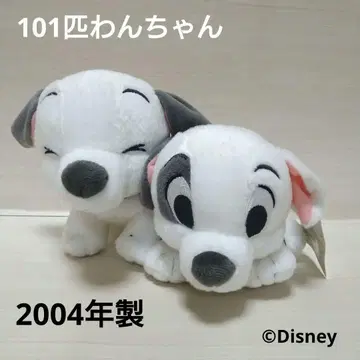디즈니 101마리 강아지 페어 봉제 인형 한정품 2004년