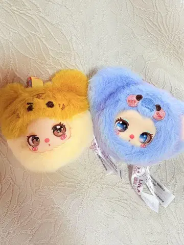 babythree liila's toy 봉제 인형 키링 2세트