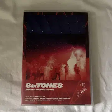 SixTONES 관성의 법칙 Blu-ray
