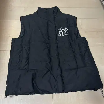 MLB 블랙 다운 베스트 L 사이즈