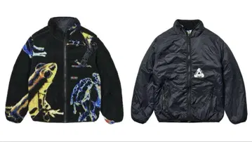 S PALACE Frogger Reversible Fleece Black