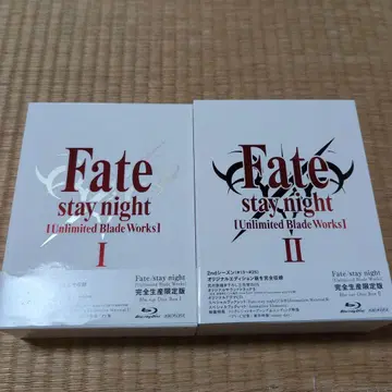 Fate stay night Blu-ray 소설 결품