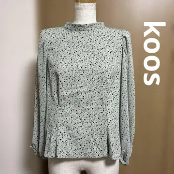 koos 쿨 카리안 올 패턴 블라우스 40