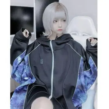 ililil 사이버 저리 후드티 저리