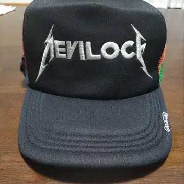 Devilock 자수 로고 트래커 캡 데비락