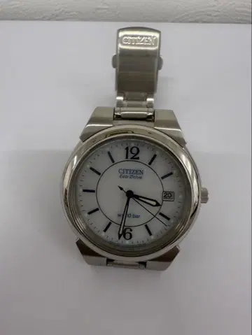 CITIZEN Eco-Drive 10기압 방수 스테인리스 손목시계